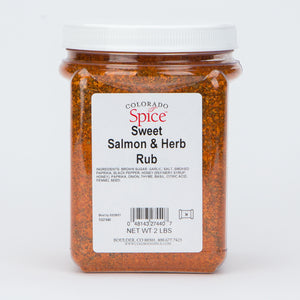 Sweet Salmon Herb Rub